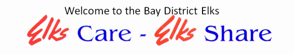 Welcome to the Bay District Elks